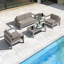 户外沙发铝合金庭院组合酒店民宿阳台别墅客厅露台休闲花园家具