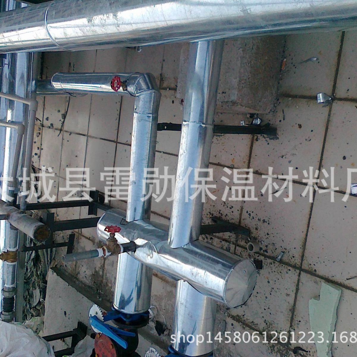 蒸压釜外护保温 蒸汽管道包铝皮镀锌铁皮不锈钢保温施工