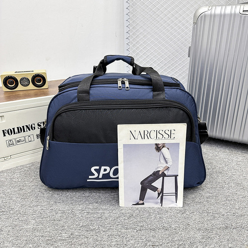 New  Autumn Sports Fitness Bag for Men, Hand-held Business Trip Luggage Bag, Korean Style Casual Crossbody Bag for Short Trips