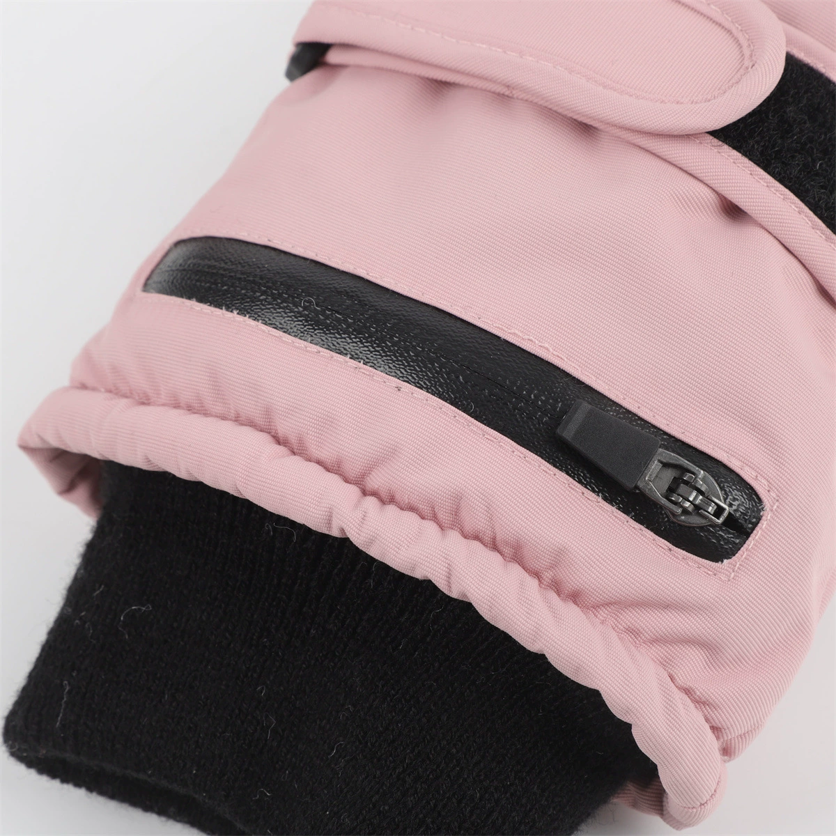 Winter travel gloves, red keep warm ski set, wholesale