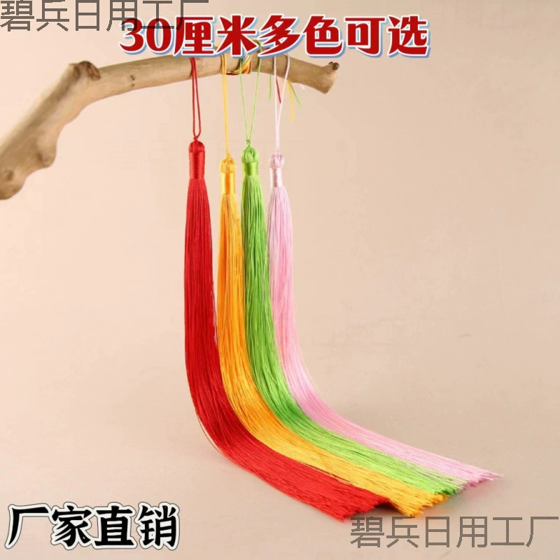 Вертикальный длинный кисточковый анти-морщинистый веер для костюмов в стиле ретро, аксессуар для сцены, DIY.