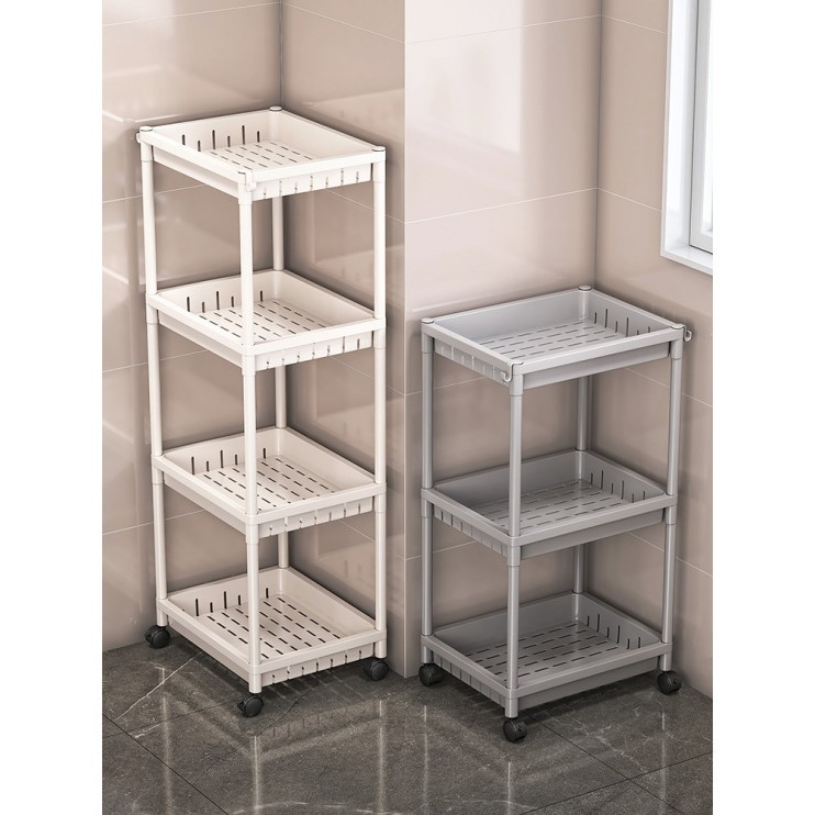 Bathroom Washbasin Rack Bathroom Storage Rack Household Bucket Basin Rack Multi-Layer Plastic Thickened Floor-Standing Storage Rack