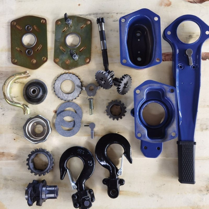 手扳葫芦配件大全1.5吨/2吨钩子轴齿轮轴承导向钢碗牵刹车片配件