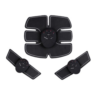 New smart ems abdominal fitness instrument 6 abdominal muscle trainer home sports fat loss machine lazy fitness equipment abdominal muscle patch 5