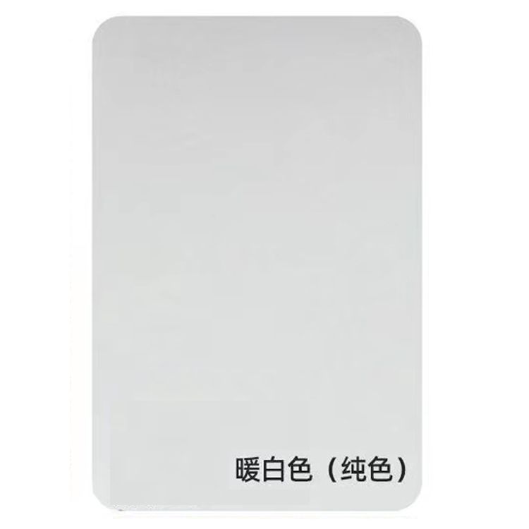 Tamaño personalizado - - Contacto con el servicio al cliente - Blanco cálido (color sólido)