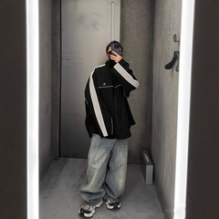 高版本高品质现货BL家2025新款前后刺绣风衣外套宽松版型男女同款