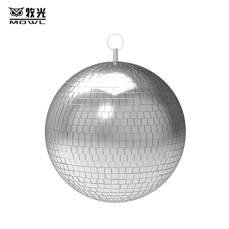 Bola de discoteca luz KTV espejo bola reflectante Barra de luz de flash etapa boda plata disco bola de cristal reflectante