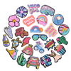 Summer Charms cross -border DIY jewelry accessories PVC soft rubber patch DIY mobile phone case decoration accessories