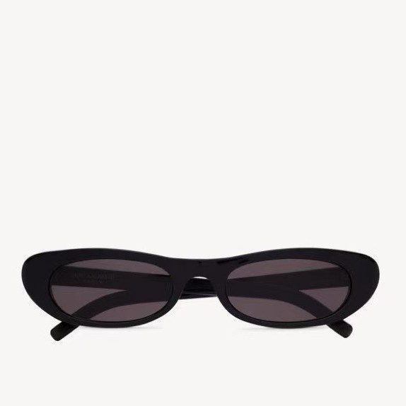 Hailey Bieber Celebrity Style Sl557 Retro Fashion Acetate Long Oval Small Frame Sunglasses Trendy Sun Glasses