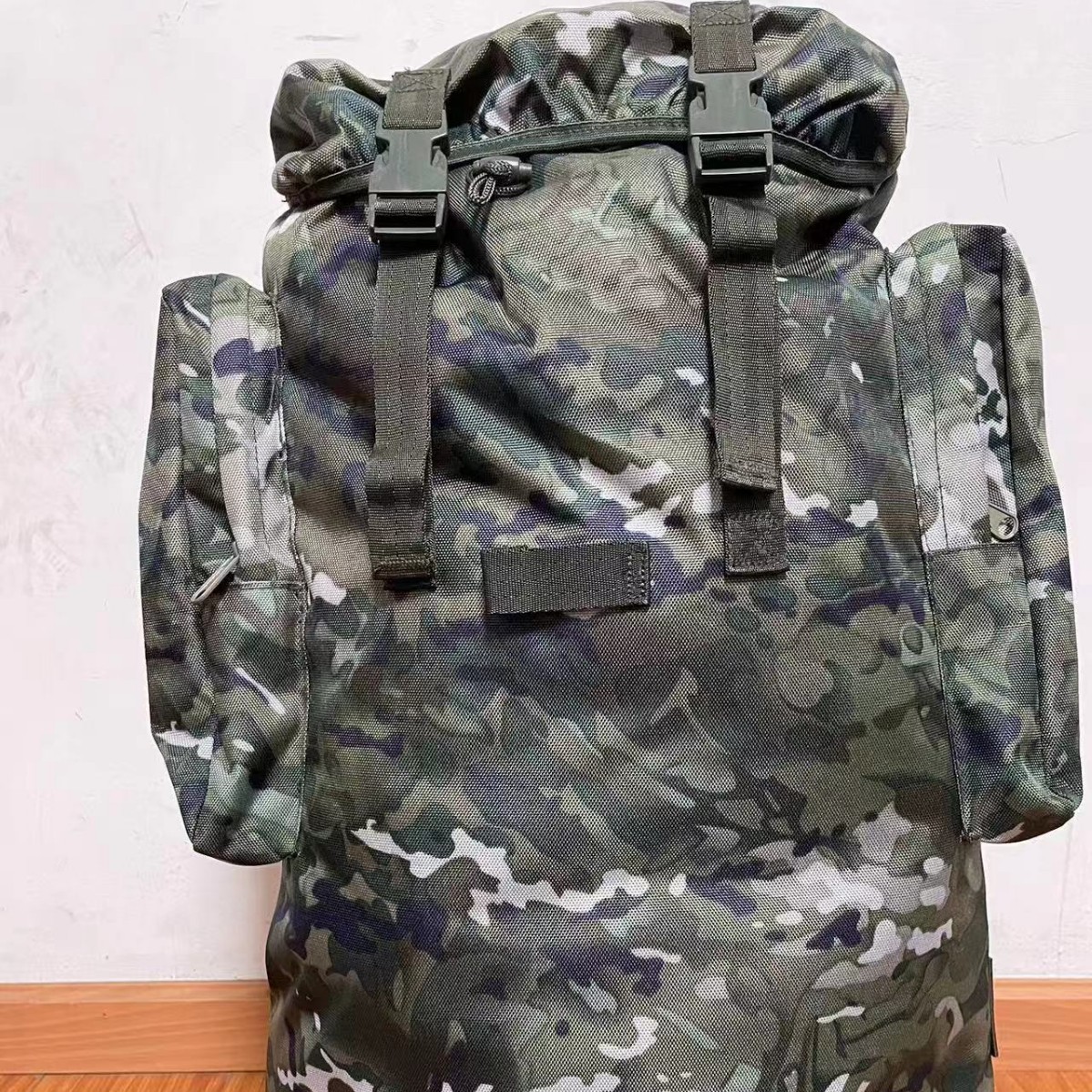 Manufacturer Wholesale Backpack Universal Carrying Gear Camouflage Large Capacity Outdoor Training Lifestyle Large Mountaineering Hiking Bag Waterproof