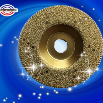 钎焊带齿带孔碗磨片  金刚石锯片 切磨片