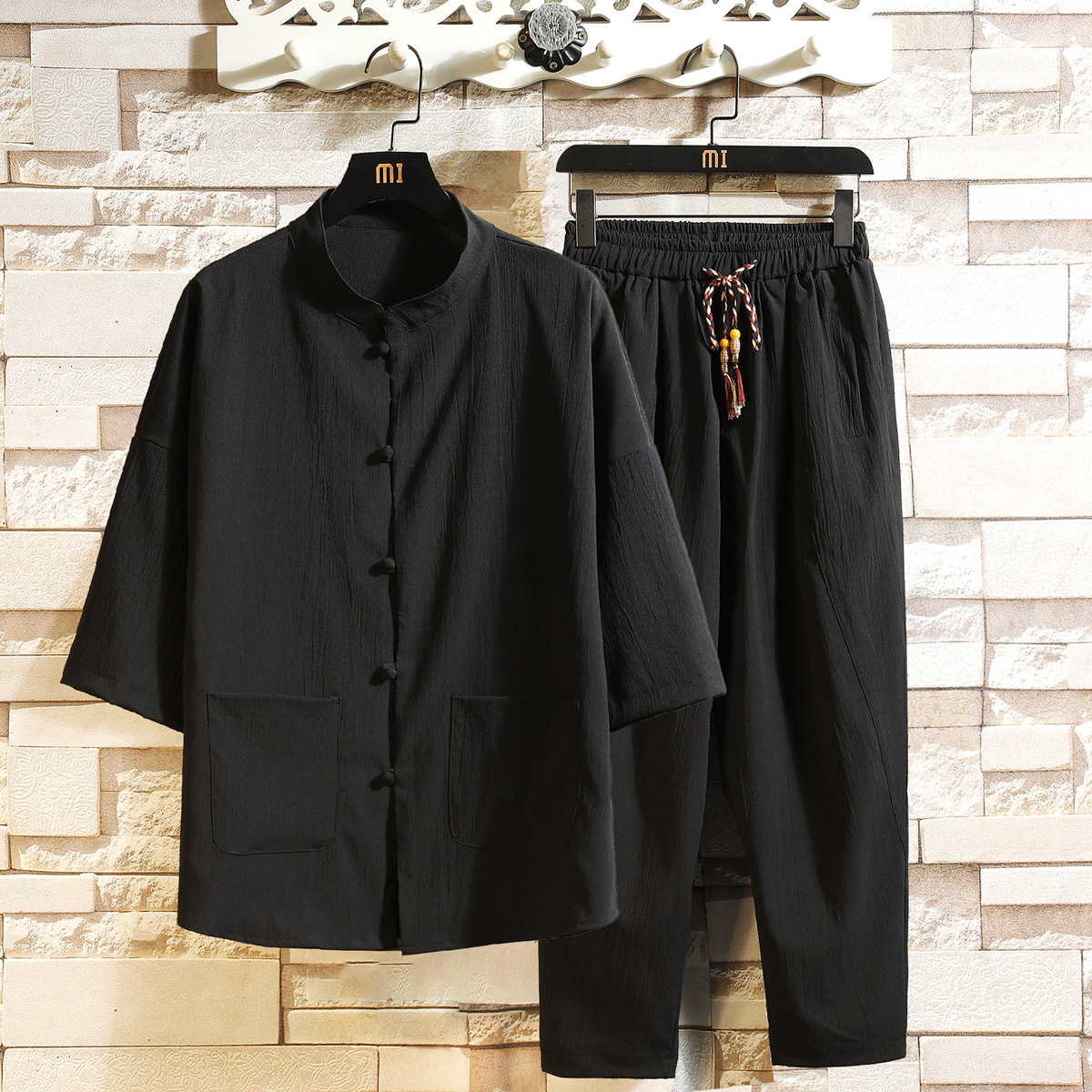 summer casual solid sleeves