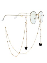 I 38506 Butterfly Bead Glasses Chain �����۾��� �羳ŷ����
