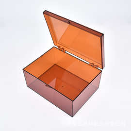 茶色避光针剂盒PC塑料盒200x145x95药品保护盒粉剂盒收纳盒遮光盒