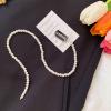 Chain from pearl with tassels for braiding hair, hairgrip, dreadlocks, hair accessory, hairpins, internet celebrity