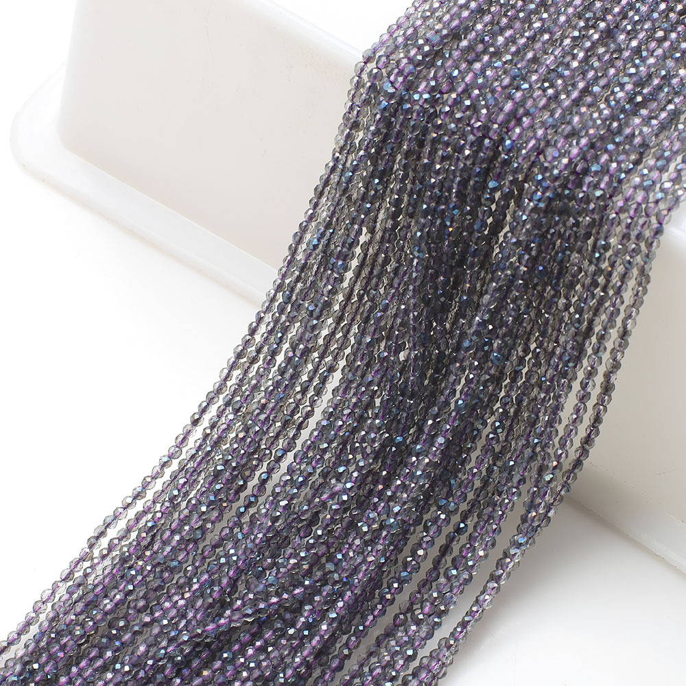10g Weight Beads Jewelry Making Type 2MM Jewelry Making Size DIY Jewelry Accessories Classification 3 Pieces Per Pack Quantity Glass Material Solid Color Pattern Plating Design Elegant, Simple Style, Streetwear Style 3 Pieces Per Pack 2MM Glass Solid Color DIY Jewelry Accessories Beads 4