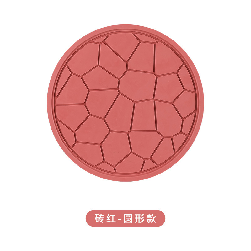 Redondo-rojo ladrillo