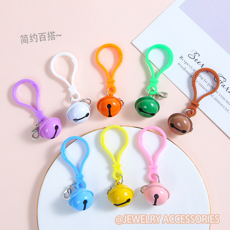 Color Light Bulb Keychain Bell Crayfish Buckle Jewelry DIY Accessories Simple All-match Creative Hanging Ornaments Small Gifts Color Light Bulb Keychain Bell Crayfish Buckle Jewelry DIY Accessories Simple All-match Creative Hanging Ornaments Small Gifts