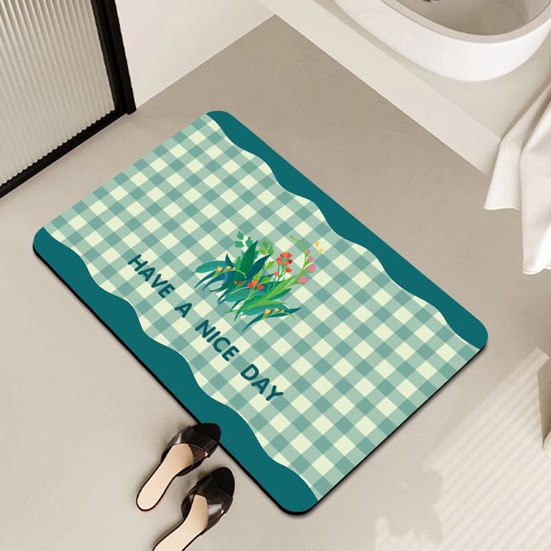 Badezimmer Diatomeenerde Badematte Rutschfest Wasserabsorbierend_voghion.com
