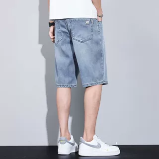 天丝牛仔裤男士2026春夏新款宽松直筒美式潮牌复古水洗休闲长裤子