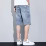 宽松春夏水洗男士牛仔裤