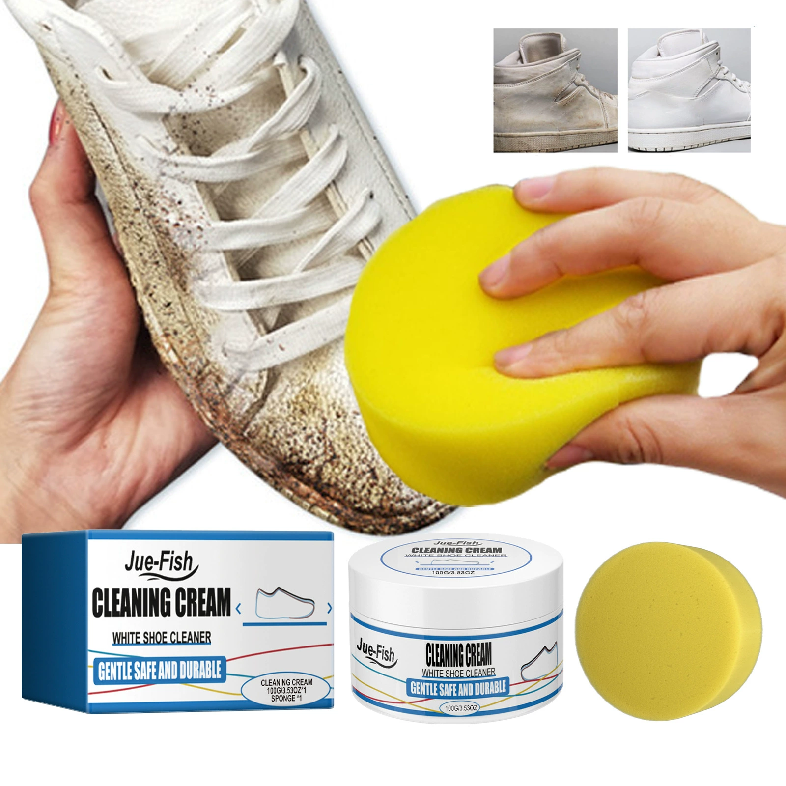 Jue Fish WHITE SHOE CLEANER