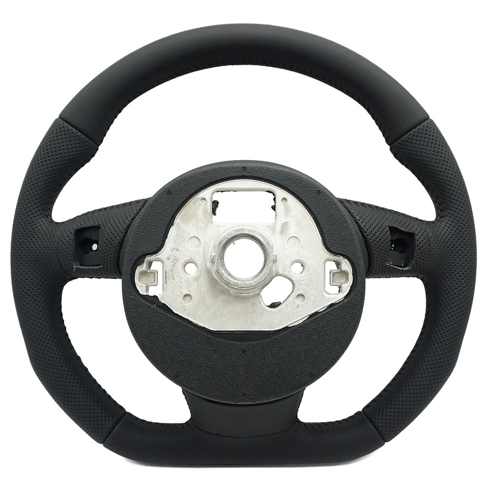 Suitable for Audi A4B8 SLINE, semi-perforated black line, multi-function steering wheel without paddle shifters, vehicle-specific