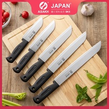 不锈钢加长短款水果刀西瓜刀切片分割刀家用锋利厨房刀具现货批发