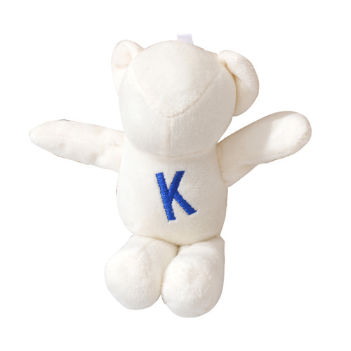 Eyeballless K Bear Plush Keychain, Plush Toy, Teddy Bear Doll, Night Market Stall, Wholesale