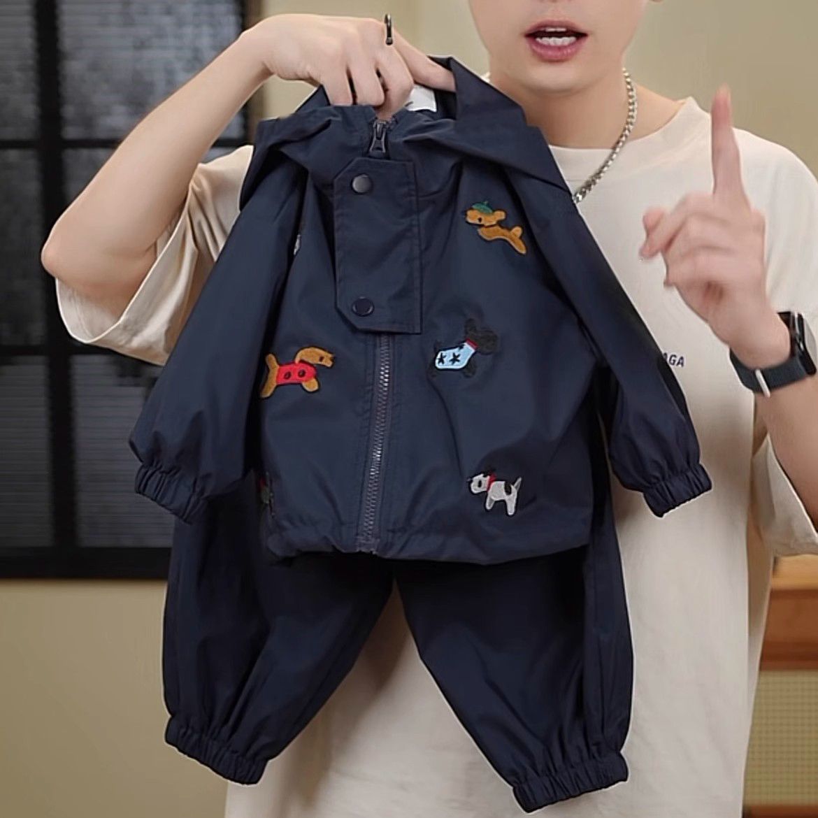 Niños y niñas otoño conjunto de ropa de trabajo 2025 nuevo niño ropa deportiva casual ropa de bebé moda dos piezas
