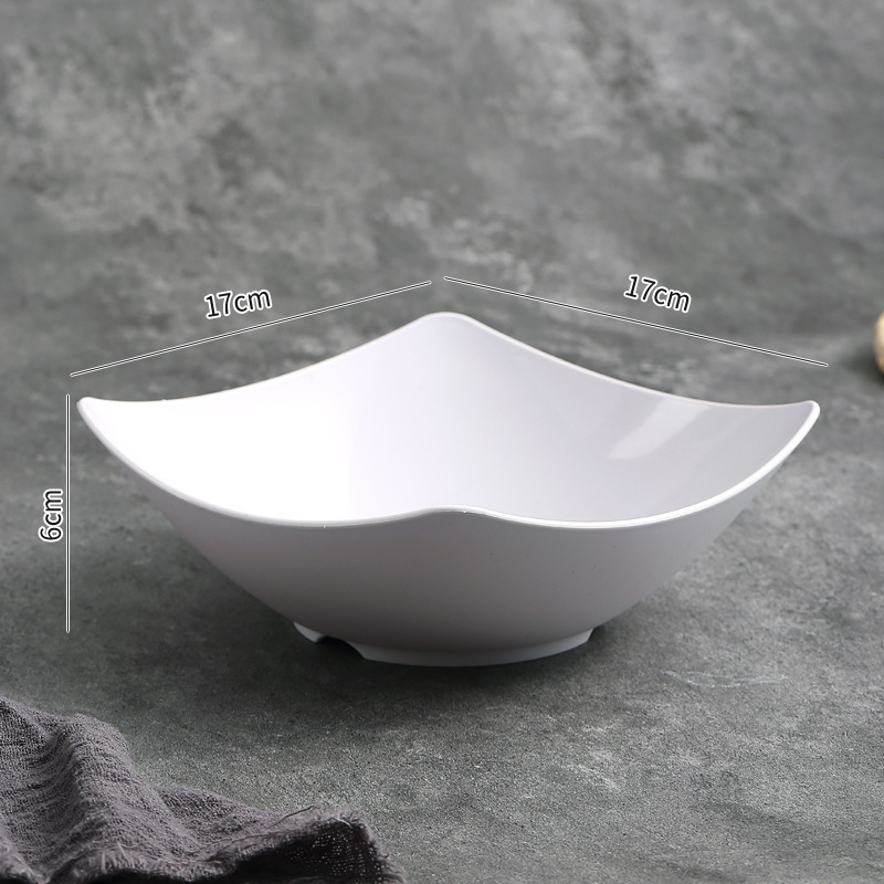 Corner bowl (white)