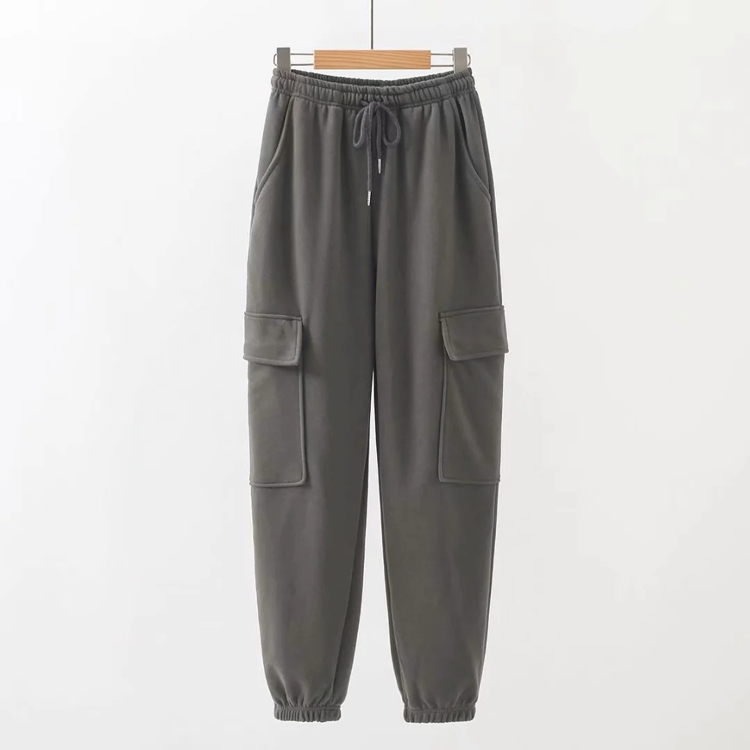 Autumn/winter new plus velvet sweatpants  NSAC20142