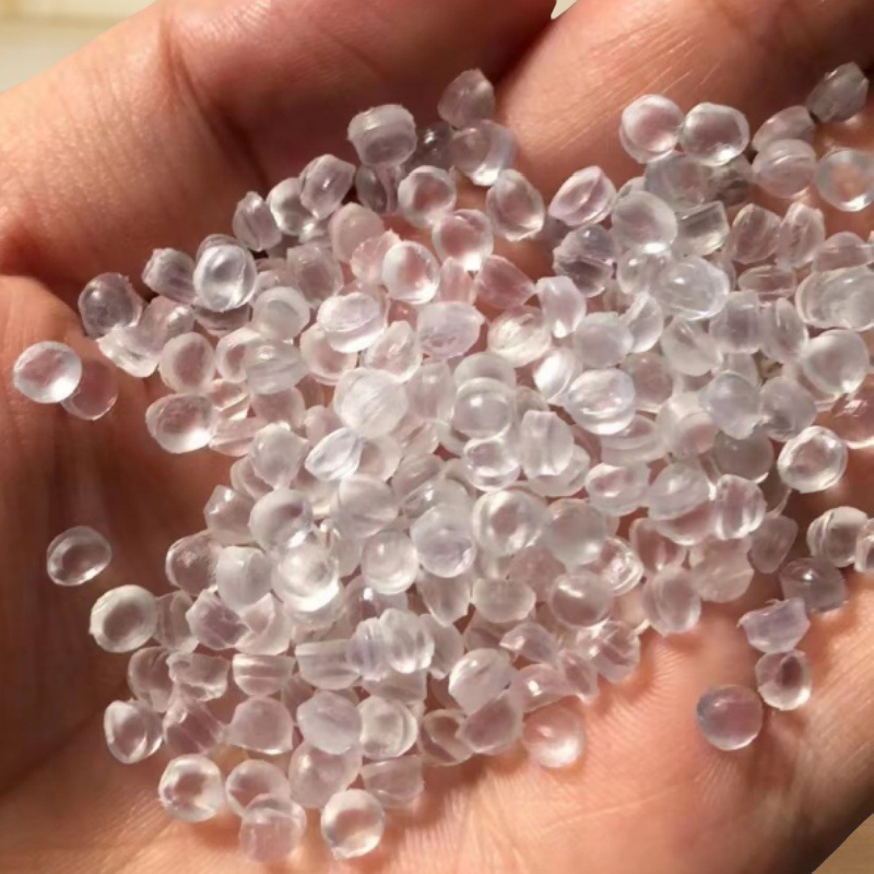 生产厂家欧盟环保PVC粒子聚氯乙烯透明颗粒无味不含邻苯塑胶粒