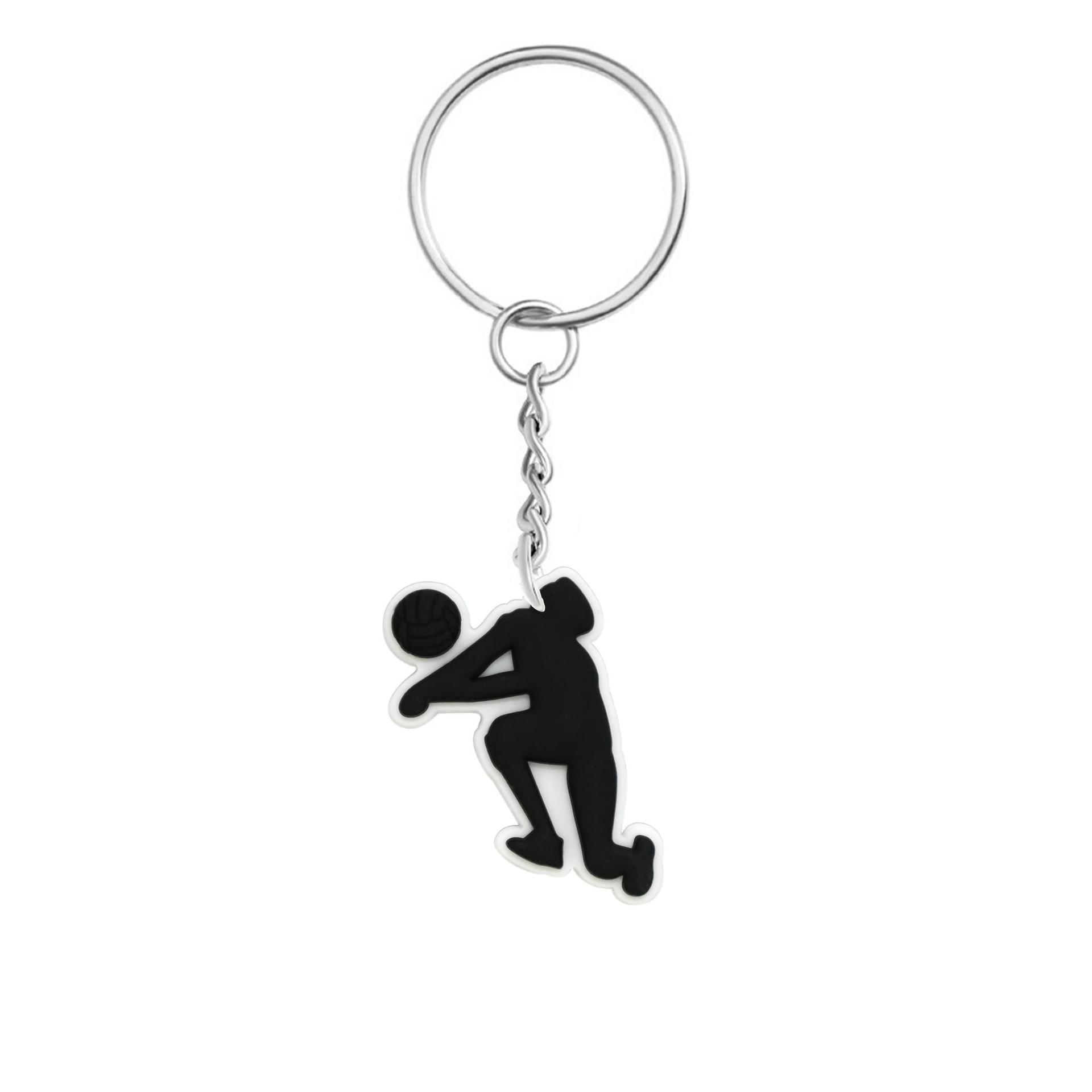 Nuevo deportivo serie de acessorios de pegamento suave de PVC DIY accesorios de llaves de decoración accesorios de caja de teléfono móvil accesorios de cabello al por mayor