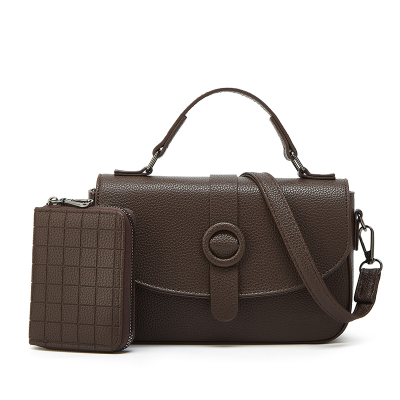 Bolso para mujeres 2026 primavera sen nicho ligero de lujo de un solo hombro mochila temperamento explosivo retro cuero suave