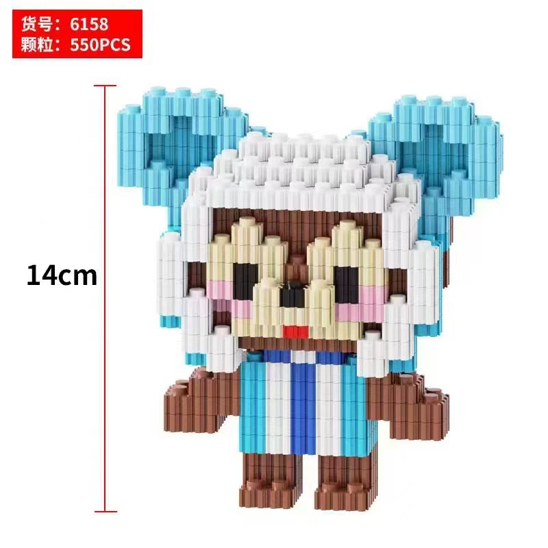 Конструктор Lego Ultraman Tiga Micro Block, различные цвета, 10×10×10 см