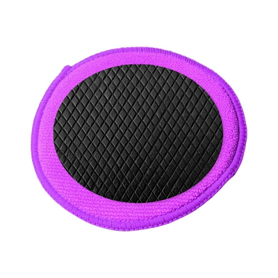 Wash Magic Mud Cloth, Volcanic Mud, Car cleaning tools - vertical-rhombus-round-mud-rub-purple