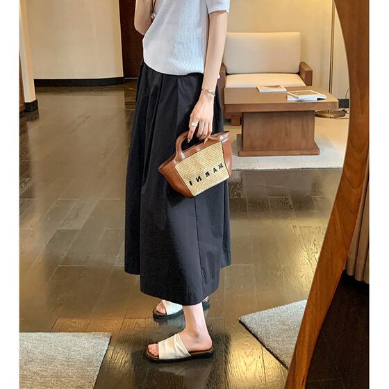 [Su Yinyin Same] Bangkok Slippers ~ Wrinkled Leisure Holiday Beach Flat Sandals Women's Slippers for Summer