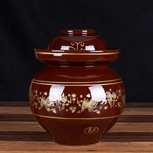 大泡菜坛子特大号四川土陶罐陶瓷家用酸菜缸子腌制淹咸菜老式