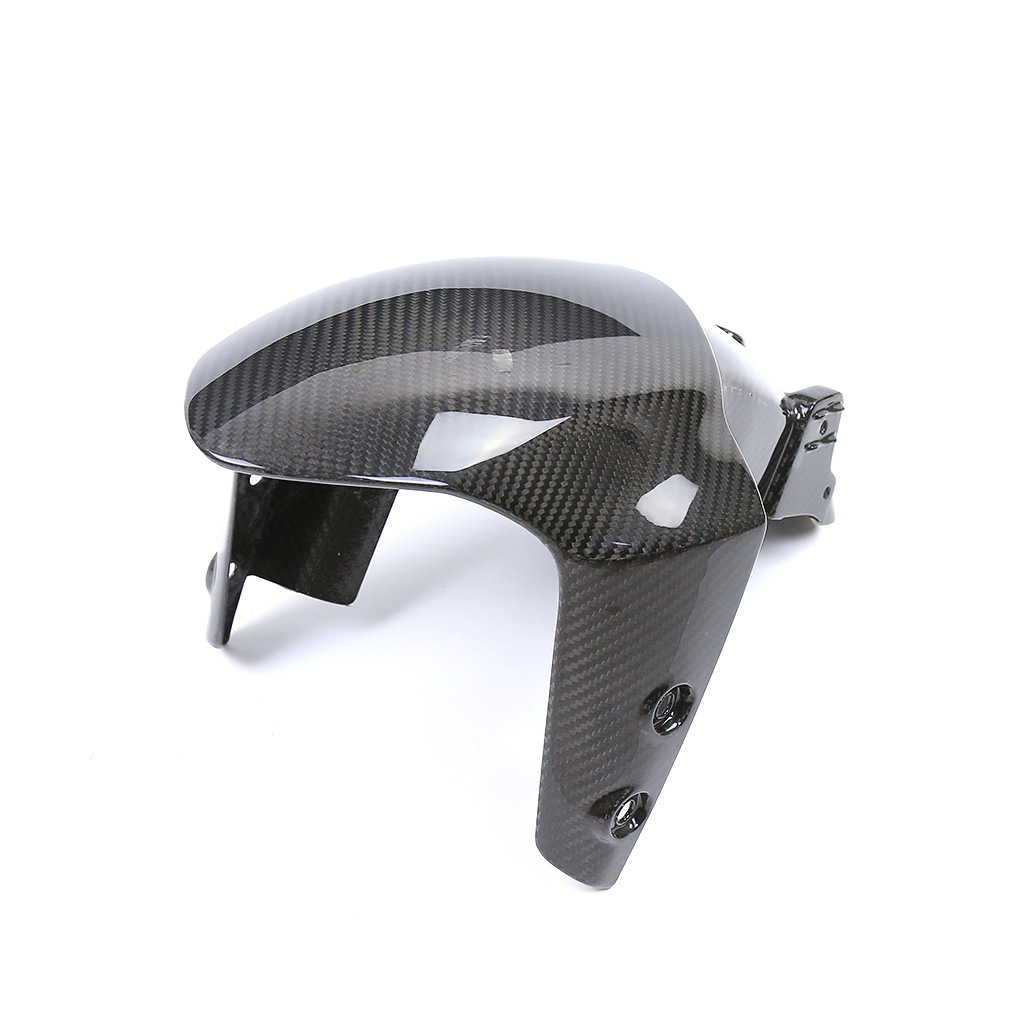Suitable for yamaha Yamaha MT09 FZ09 motorcycle modified carbon fiber front fender soil removal mud retaining tile
