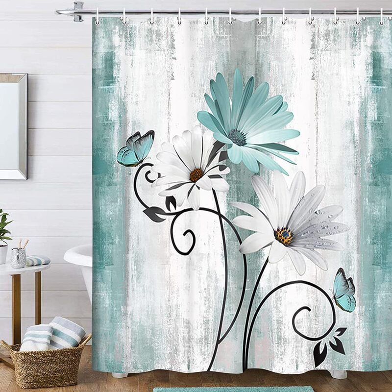 Taobao Little Red Riding Book Hot Sale Ins Style Bathroom Polyester Waterproof Mildew Proof Shower Curtain Designable Size Graphics Taobao Little Red Riding Book Hot Sale Ins Style Bathroom Polyester Waterproof Mildew Proof Shower Curtain Designable Size Graphics