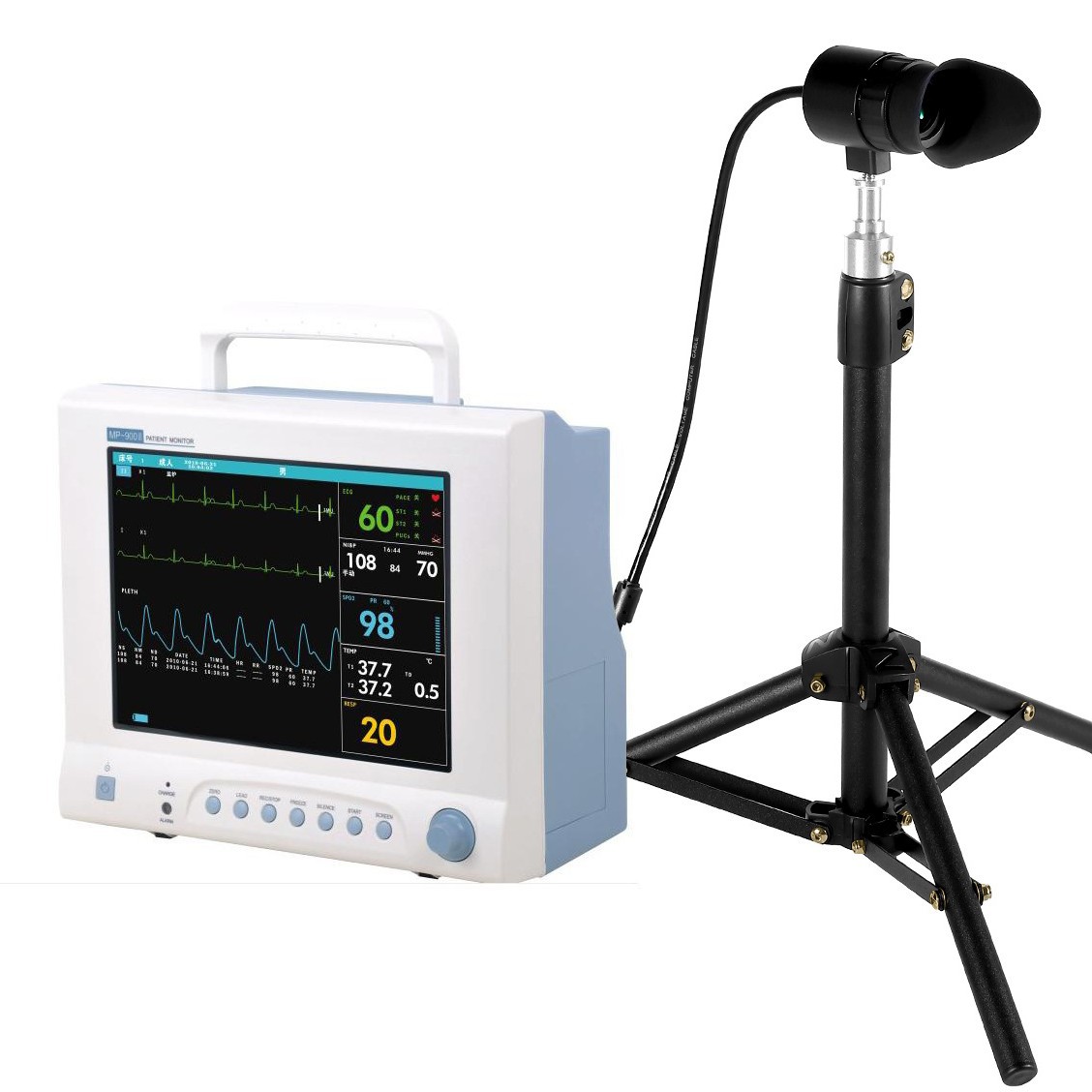 高清VGA转HDMI外接微型大屏幕显示器医疗设备工业设备高清监视器