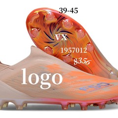 莆田貿易越境ワールドカップXシリーズf50fgノーランニングシューズ、紐なし、競技用、学生スポーツ、新作メンズサッカーシューズ