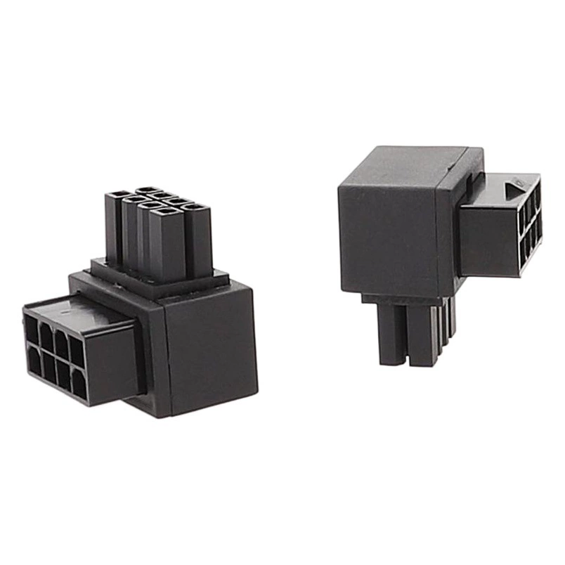 Материнская плата ЦП 8PIN разъем рулевого управления 8pin интерфейс питания рулевая головка ЦП 8PIN адаптер 90 градусов