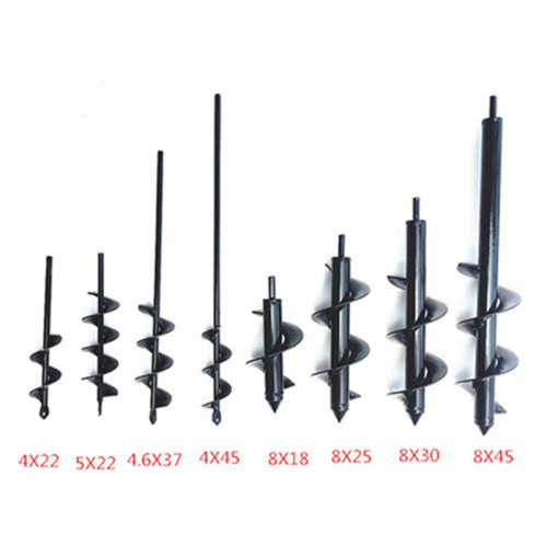 Ground drill garden loosening drill bit garden vegetable field digging artifact ground drill screw twist drill manufacturer direct sale