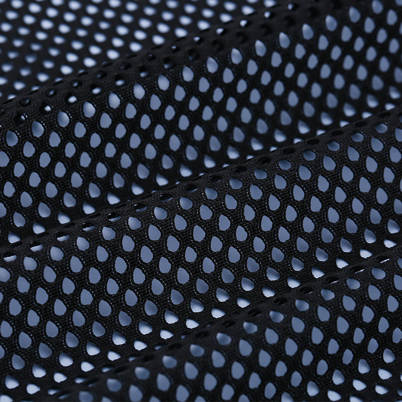 厂家供应小双眼针织网眼布面料手袋箱包童车现货批发