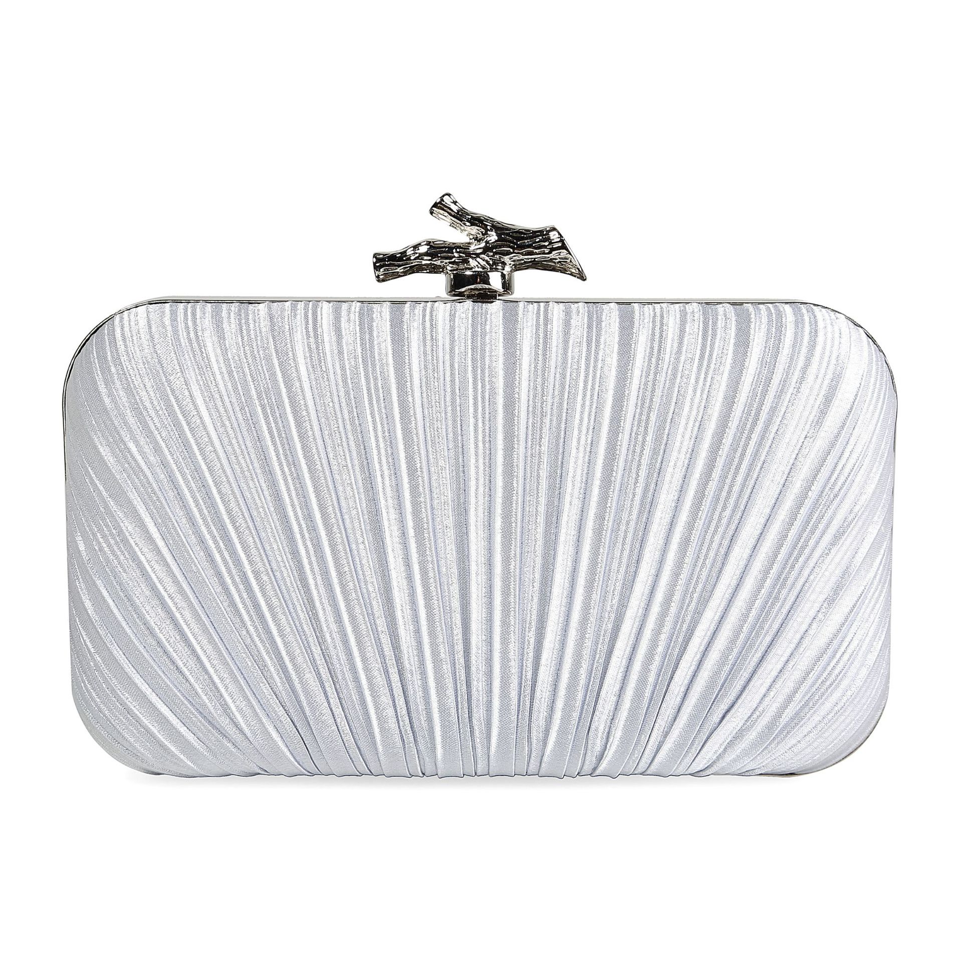 Silk Material Apricot Black Silver Silk Square Square Evening Bags
