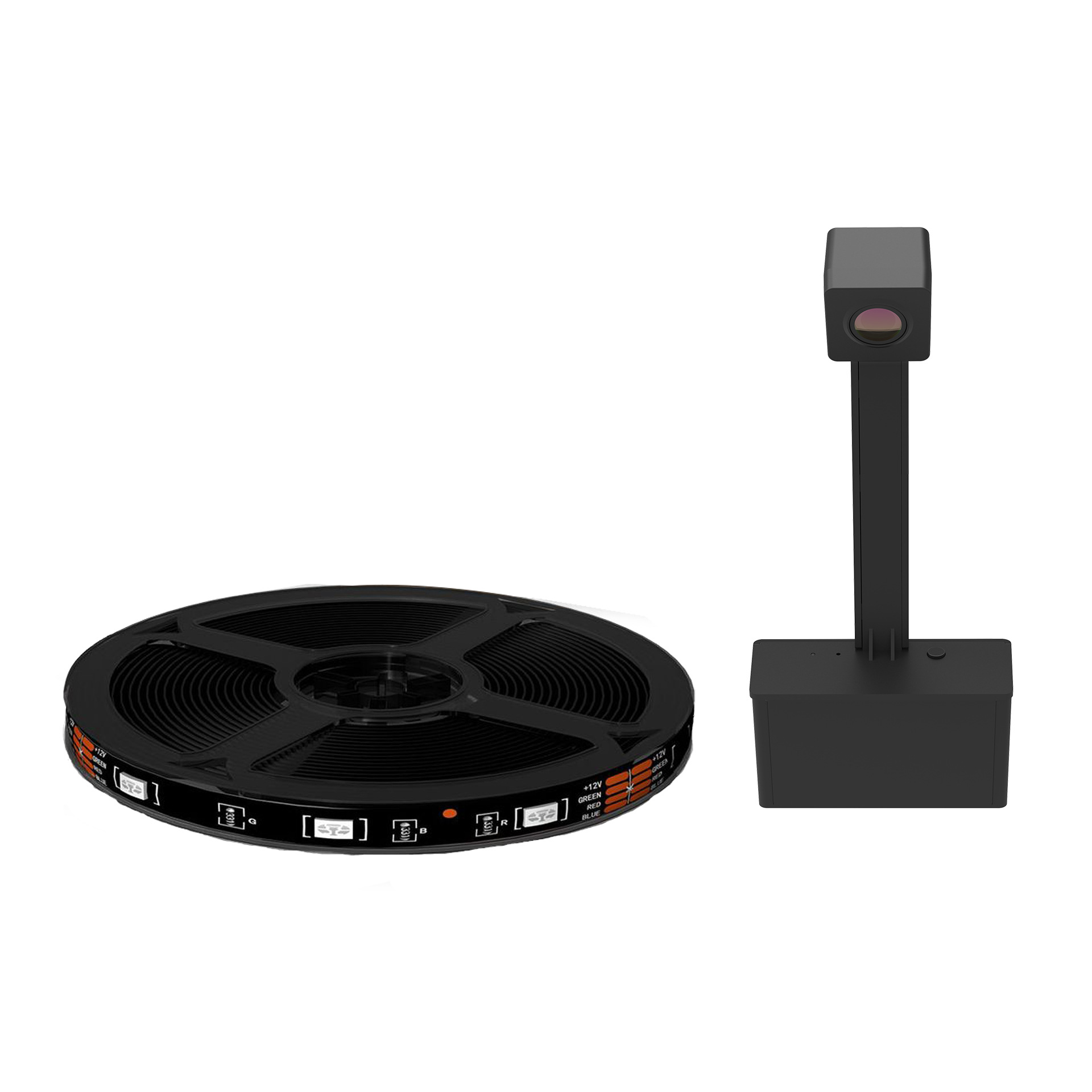 Tira de luz RGB inteligente con control Alexa, lámpara de ambiente gaming multicolor, fábrica directa, modelo popular transfronterizo