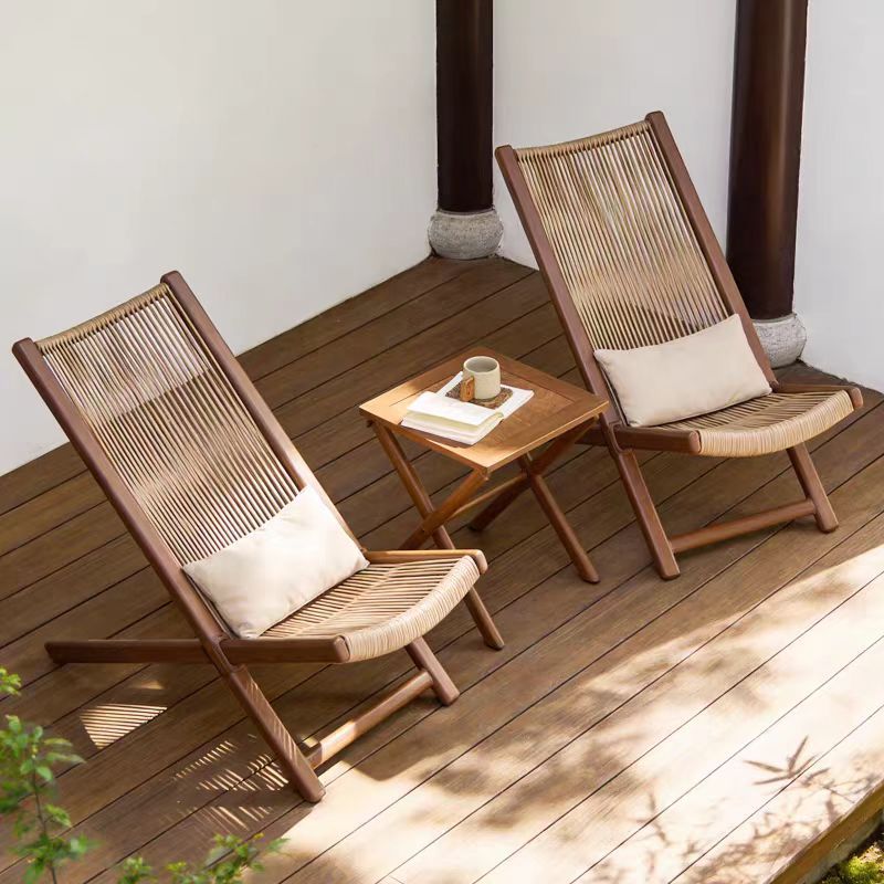 Outdoor garden lounge chair balcony courtyard leisure chair camping…