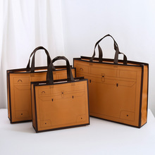 加厚大环保购物袋网红无纺布手提袋服装店礼品打包袋耐磨现货批发